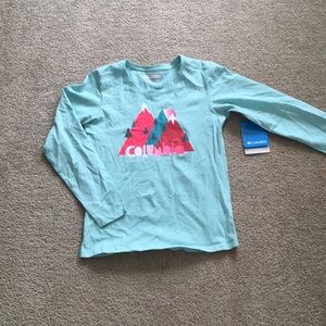 girls columbia long sleeve shirt